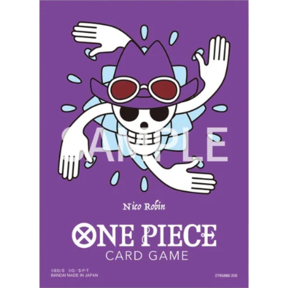 Image for One Piece Card Game Official Sleeves - Premium Nico Robin (70-Pack) - Card Sleeves