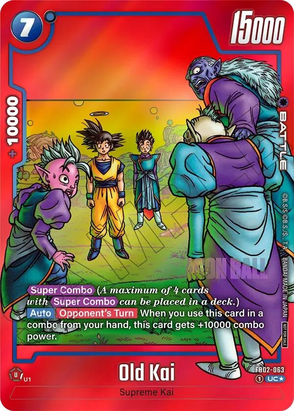 Image for Old Kai (Limited Pack MANGA Version 01) (FB02-063) (DBSFW_TPR) - Dragon Ball Super: Fusion World