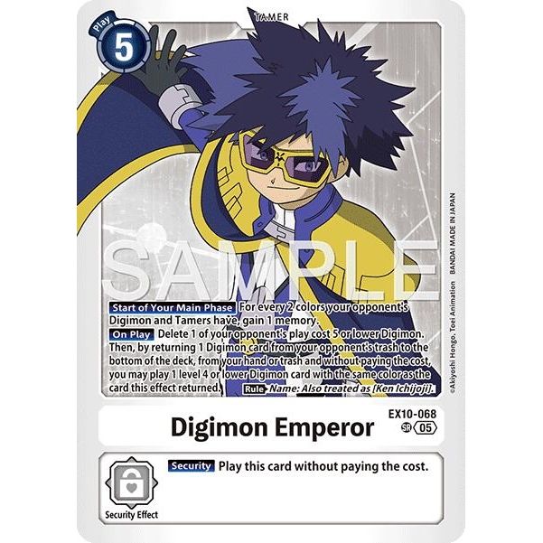 Image for Digimon Emperor (EX10-068 SR) (EX10) - Digimon Card Game