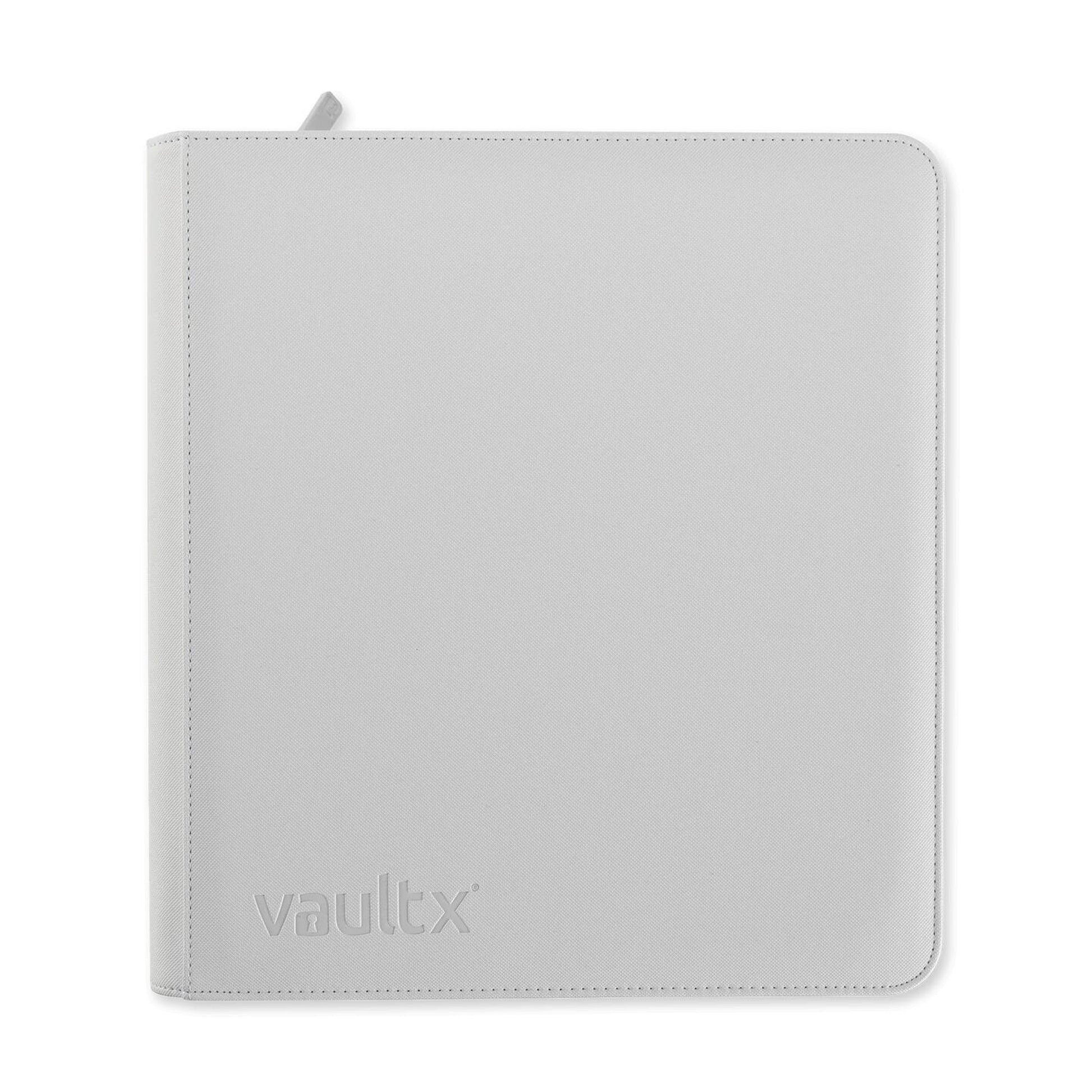 Image for Vault X Zip Binder Exo-Tec - White 12 Pocket - Storage Albums