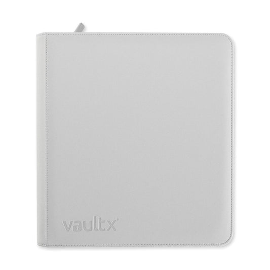 Image for Vault X Zip Binder Exo-Tec - White 12 Pocket - Storage Albums