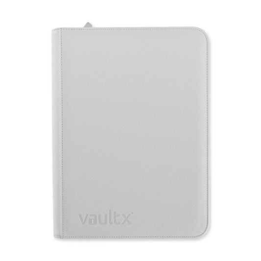 Image for Vault X Zip Binder Exo-Tec - White 9 Pocket - Storage Albums