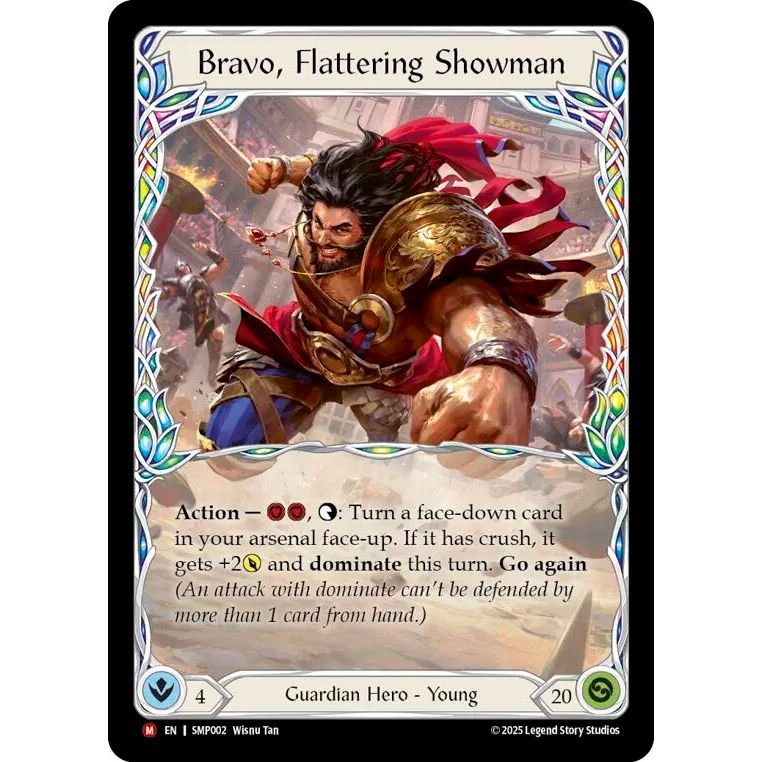 Image for Bravo, Flattering Showman (SMP002) - Flesh and Blood TCG