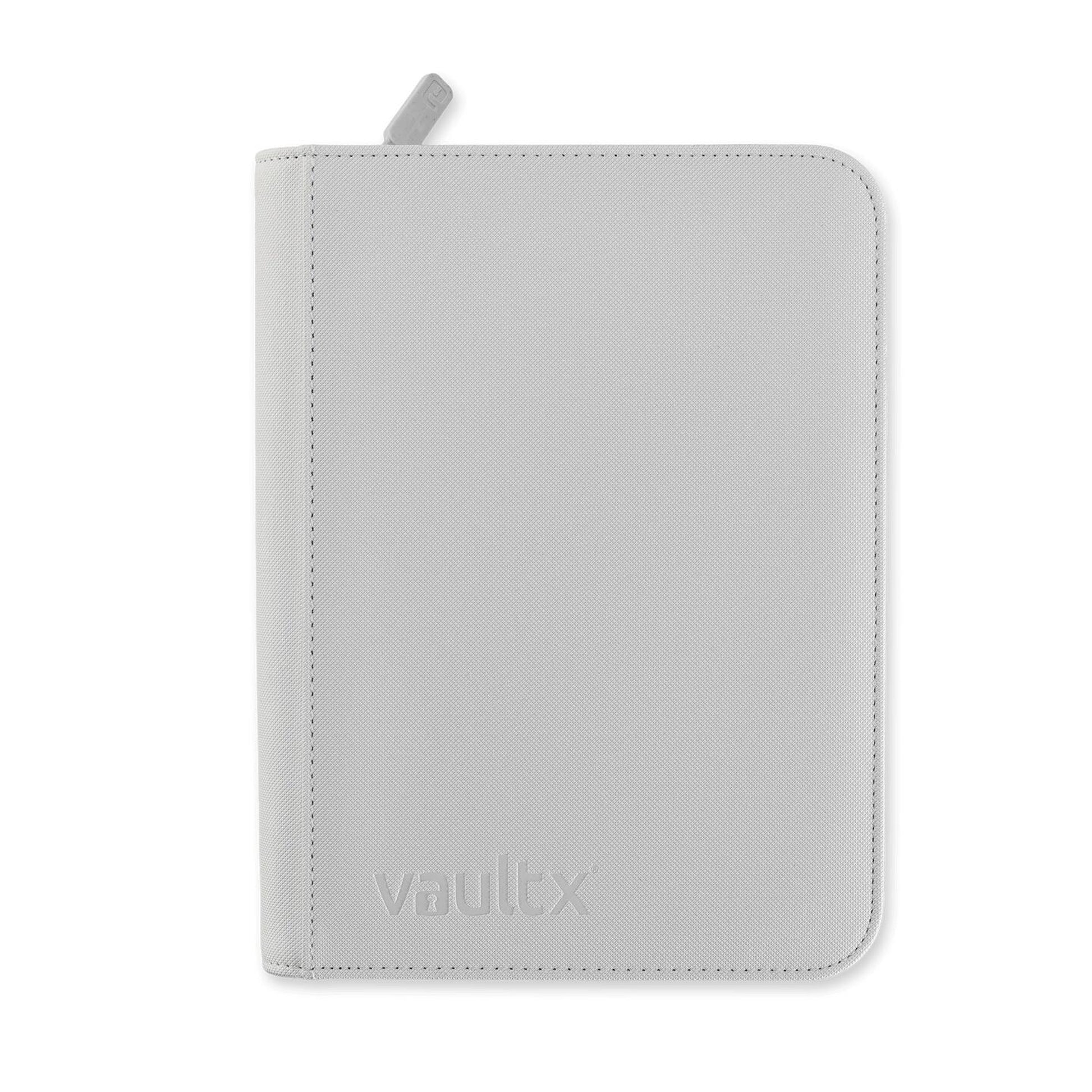 Image for Vault X Zip Binder Exo-Tec - White 4 Pocket - Storage Albums