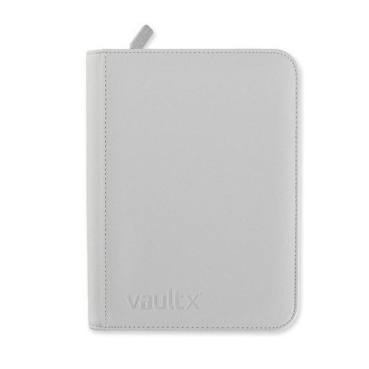 Image for Vault X Zip Binder Exo-Tec - White 4 Pocket - Storage Albums