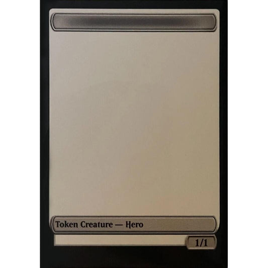 Image for Blank Hero Token (UMP) - Magic: The Gathering