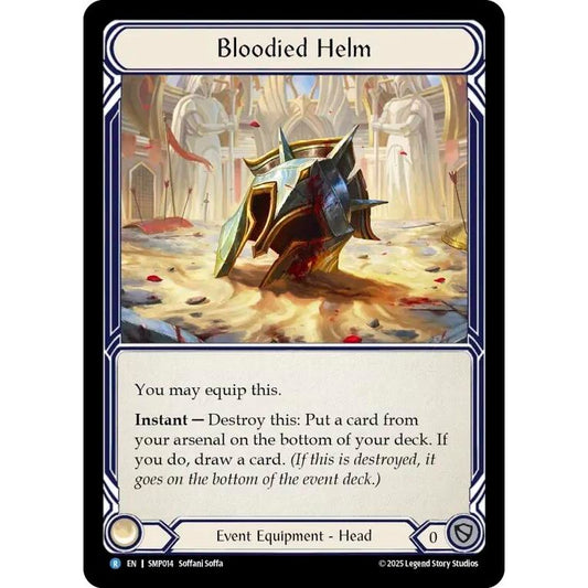 Image for Bloodied Helm (SMP014) - Flesh and Blood TCG