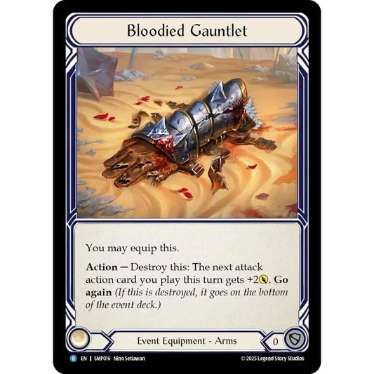 Image for Bloodied Gauntlet (SMP016) - Flesh and Blood TCG