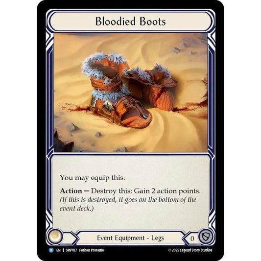 Image for Bloodied Boots (SMP017) - Flesh and Blood TCG