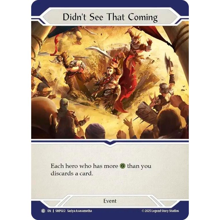 Image for Didn't See That Coming (SMP022) - Flesh and Blood TCG