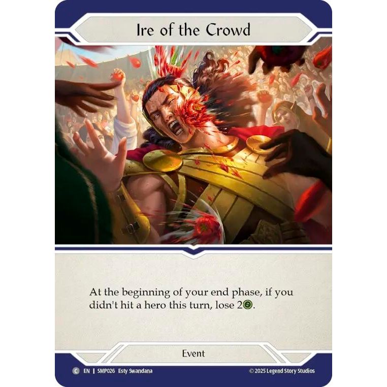Image for Ire of the Crowd (SMP026) - Flesh and Blood TCG
