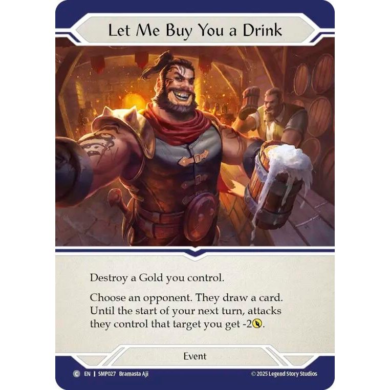 Image for Let Me Buy You a Drink (SMP027) - Flesh and Blood TCG