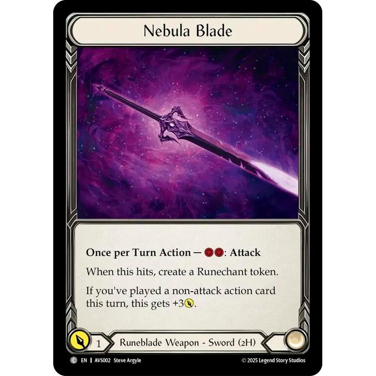 Image for Nebula Blade (AVS002) - Flesh and Blood TCG