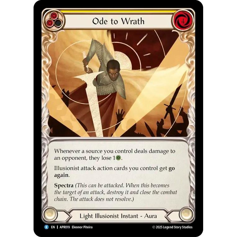 Image for Ode to Wrath (APR019) - Flesh and Blood TCG