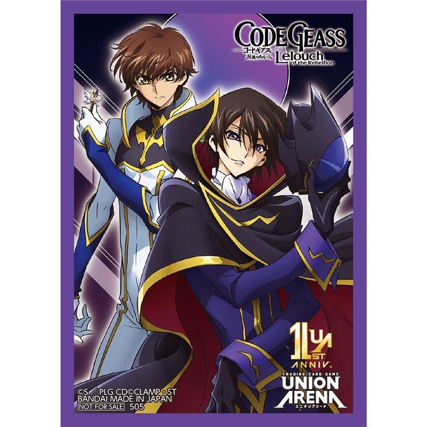 Image for Union Arena Rare Battle AP Card Sleeves - CODE GEASS: Lelouch of the Rebellion Vol.2 (3-Pack) - Card Sleeves