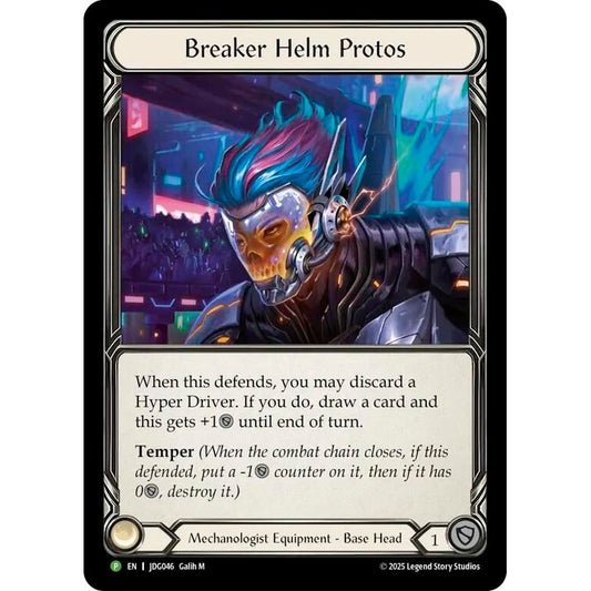 Image for Breaker Helm Protos - JDG046 (PR) - Flesh and Blood TCG