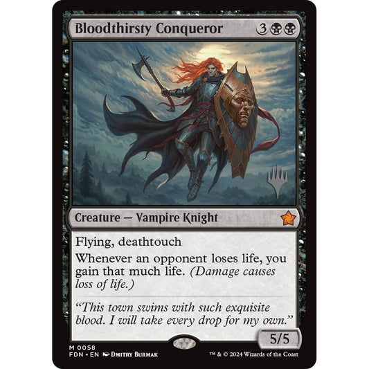 Image for Bloodthirsty Conqueror (58) (PPEOE) - Magic: The Gathering