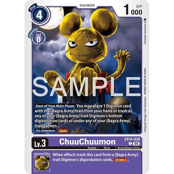 Image for ChuuChuumon (EX10-039 C) (EX10) - Digimon Card Game