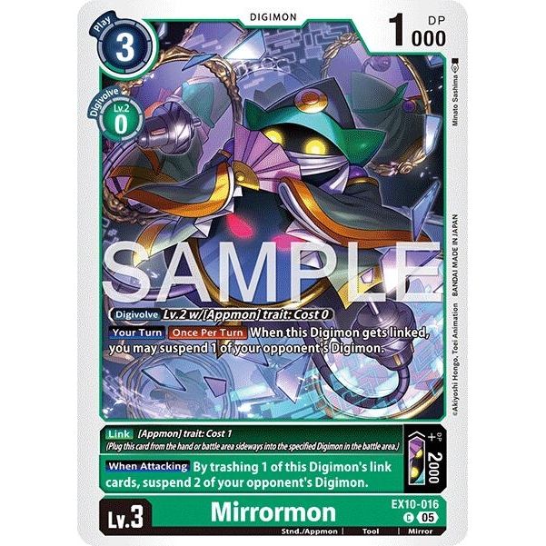 Image for Mirrormon (EX10-016 C) (EX10) - Digimon Card Game
