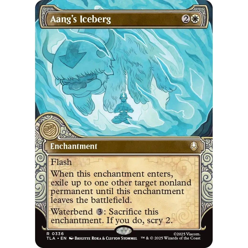 Image for Aang's Iceberg (Showcase) (336) (TLA) - Magic: The Gathering