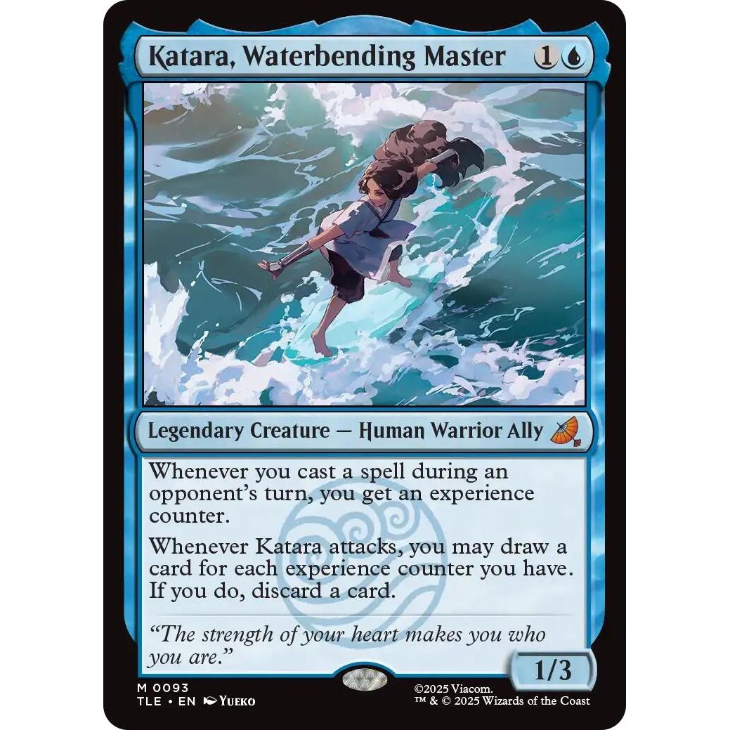 Image for Katara, Waterbending Master (93) (TLE) - Magic: The Gathering