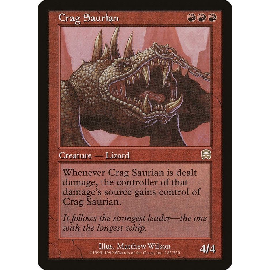 Image for Crag Saurian (185) (MMQ) - Magic: The Gathering