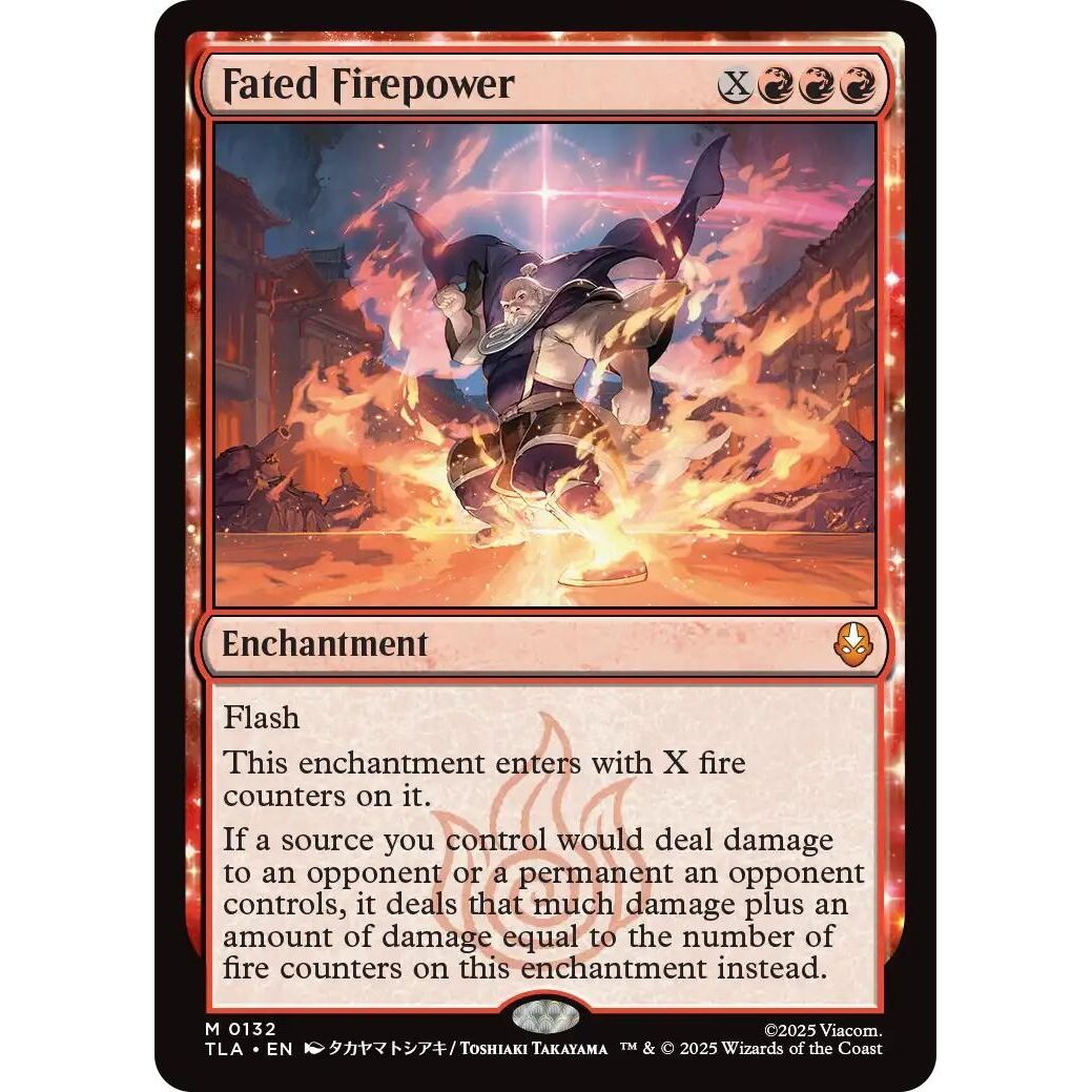 Image for Fated Firepower (132) (TLA) - Magic: The Gathering