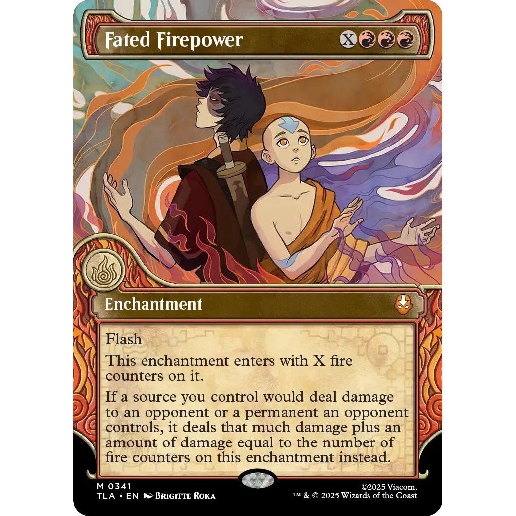 Image for Fated Firepower (Showcase) (341) (TLA) - Magic: The Gathering