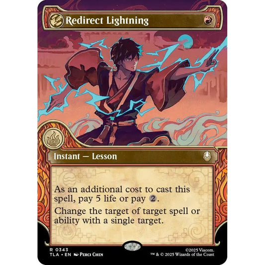 Image for Redirect Lightning (Showcase) (343) (TLA) - Magic: The Gathering