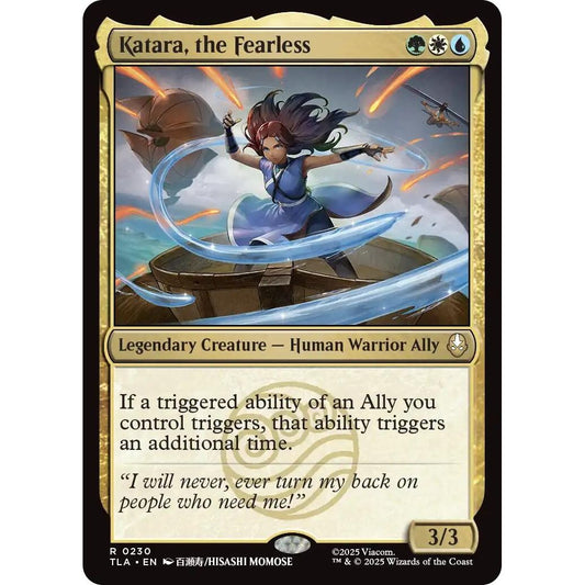 Image for Katara, the Fearless (230) (TLA) - Magic: The Gathering
