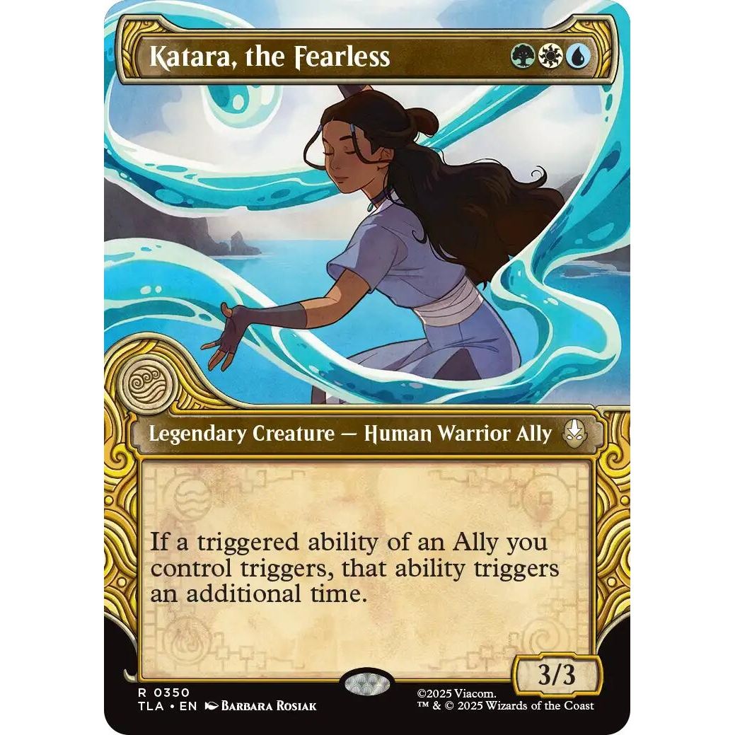 Image for Katara, the Fearless (Showcase) (350) (TLA) - Magic: The Gathering