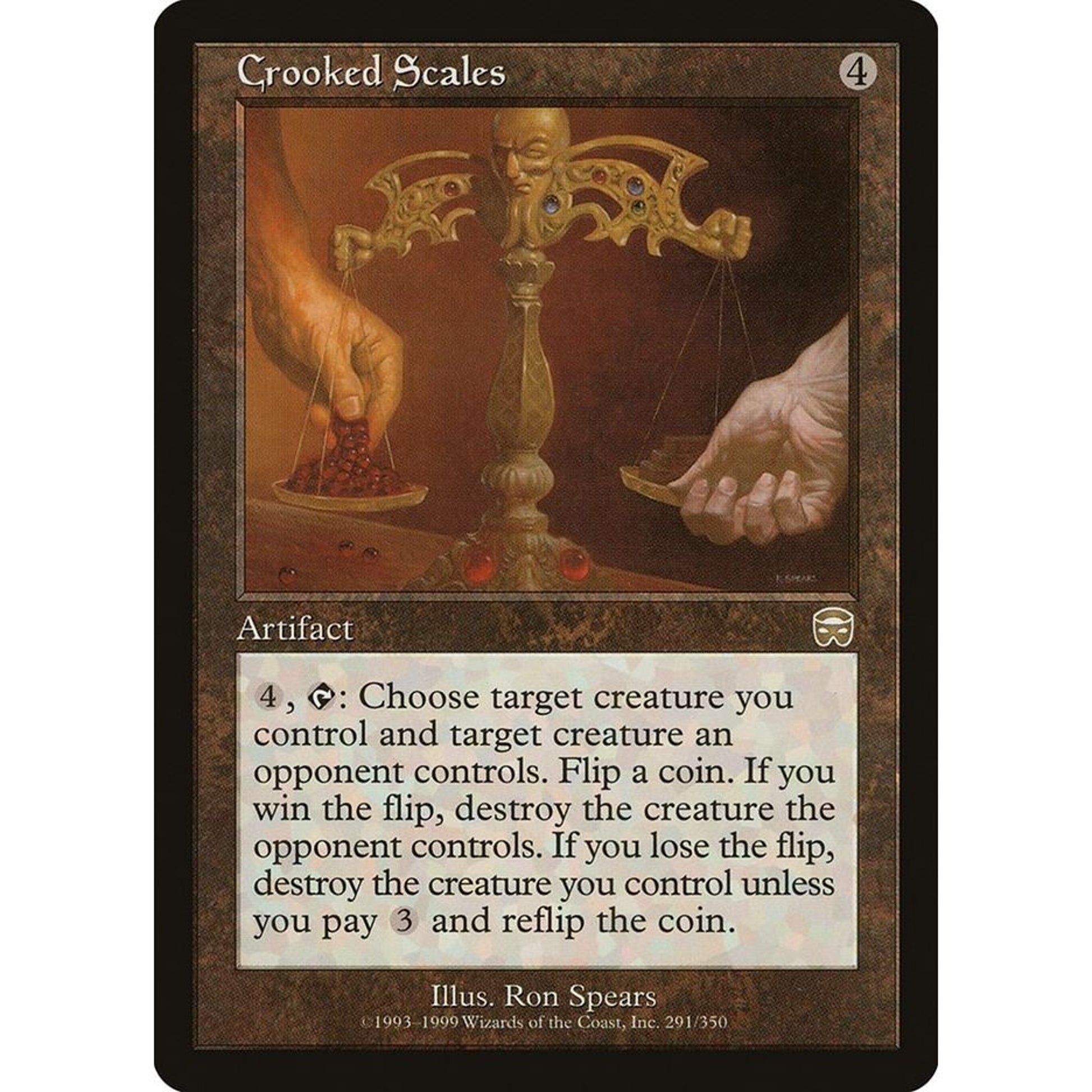 Image for Crooked Scales (291) (MMQ) - Magic: The Gathering