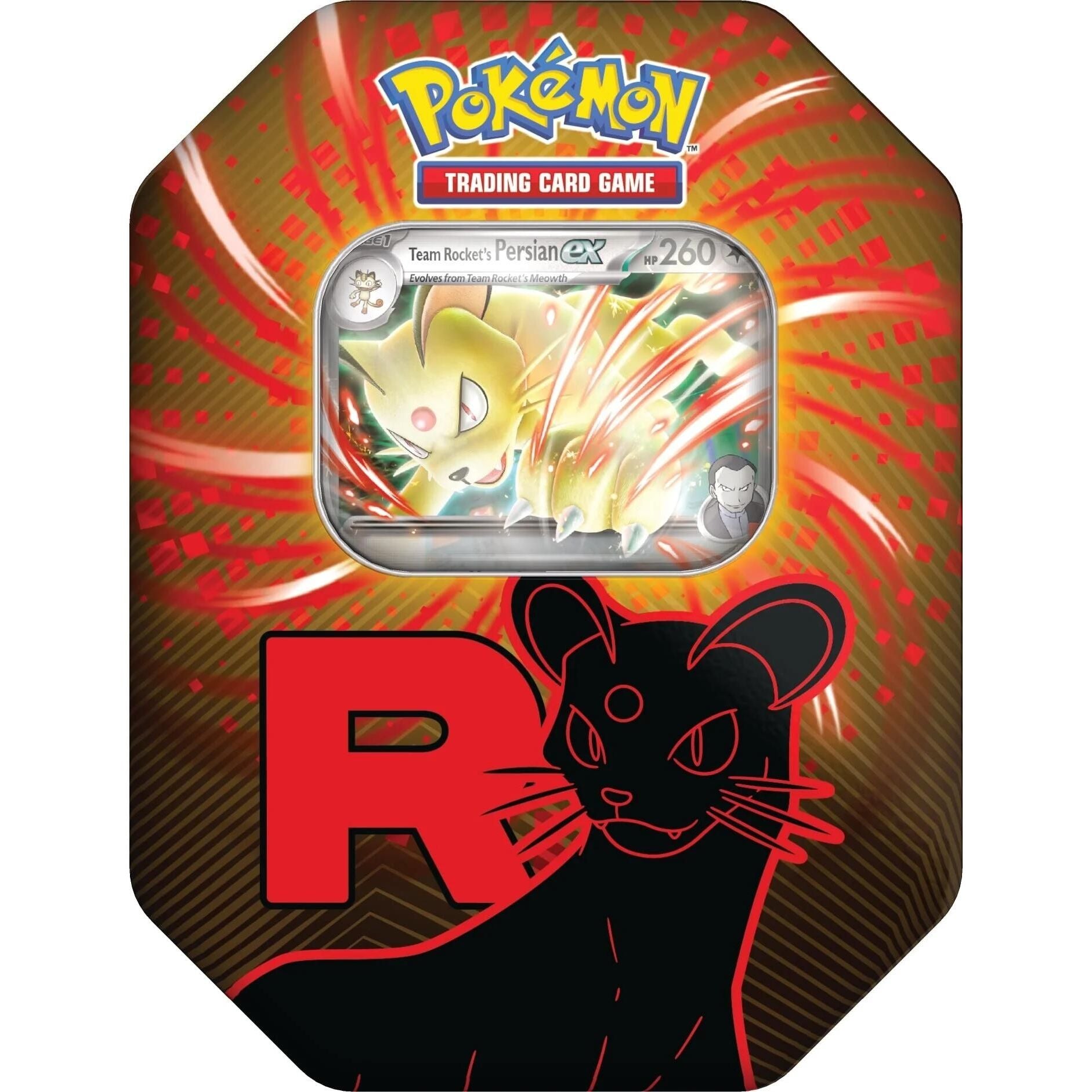 Image for Team Rocket Tin [Team Rocket's Persian ex] (International Version) - Pokemon