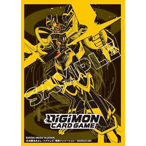 Image for Digimon Card Game Official Sleeves - BANDAI Card Games Fest 25-26 (Alphamon) (60-Pack) - Card Sleeves