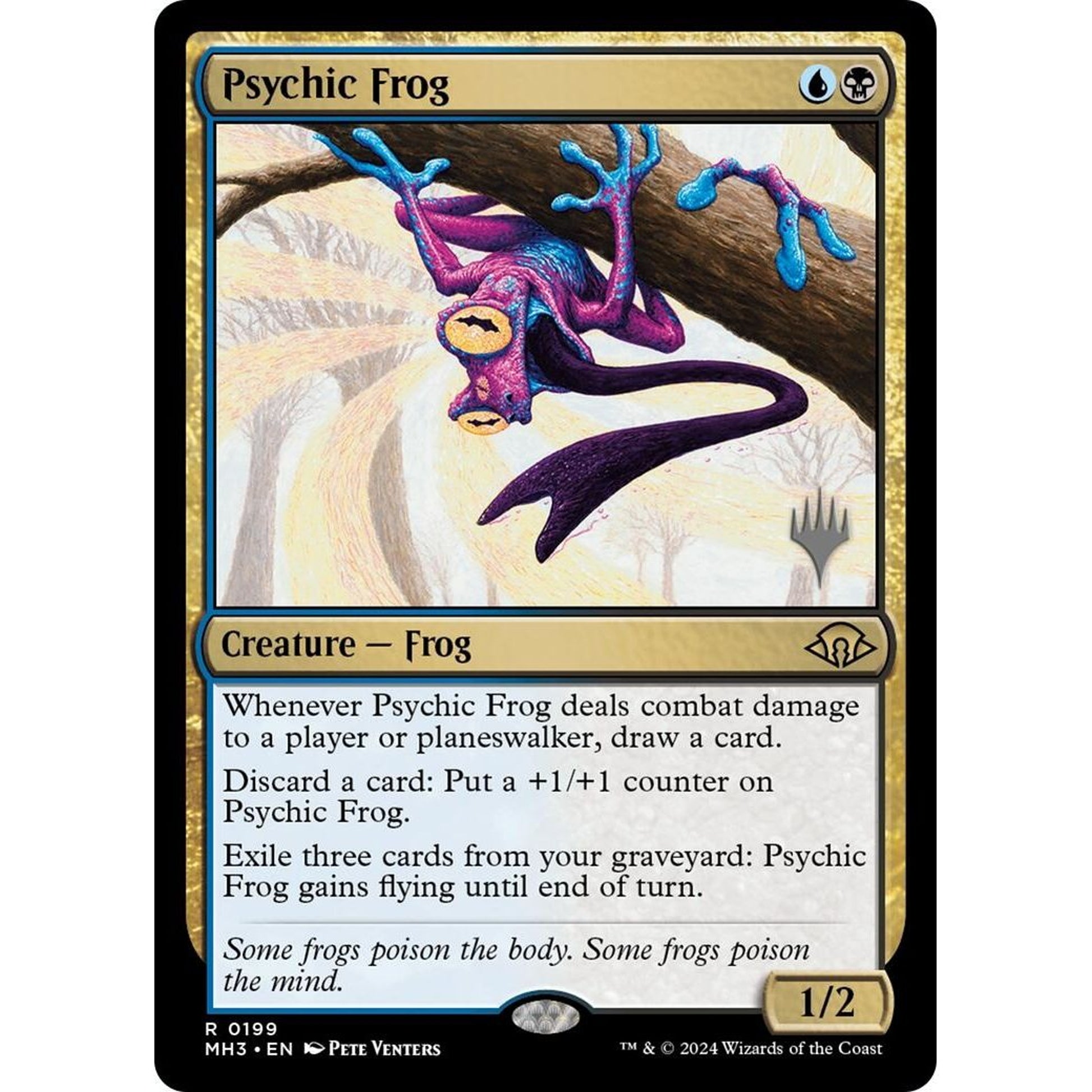 Image for Psychic Frog (199) (PPEOE) - Magic: The Gathering