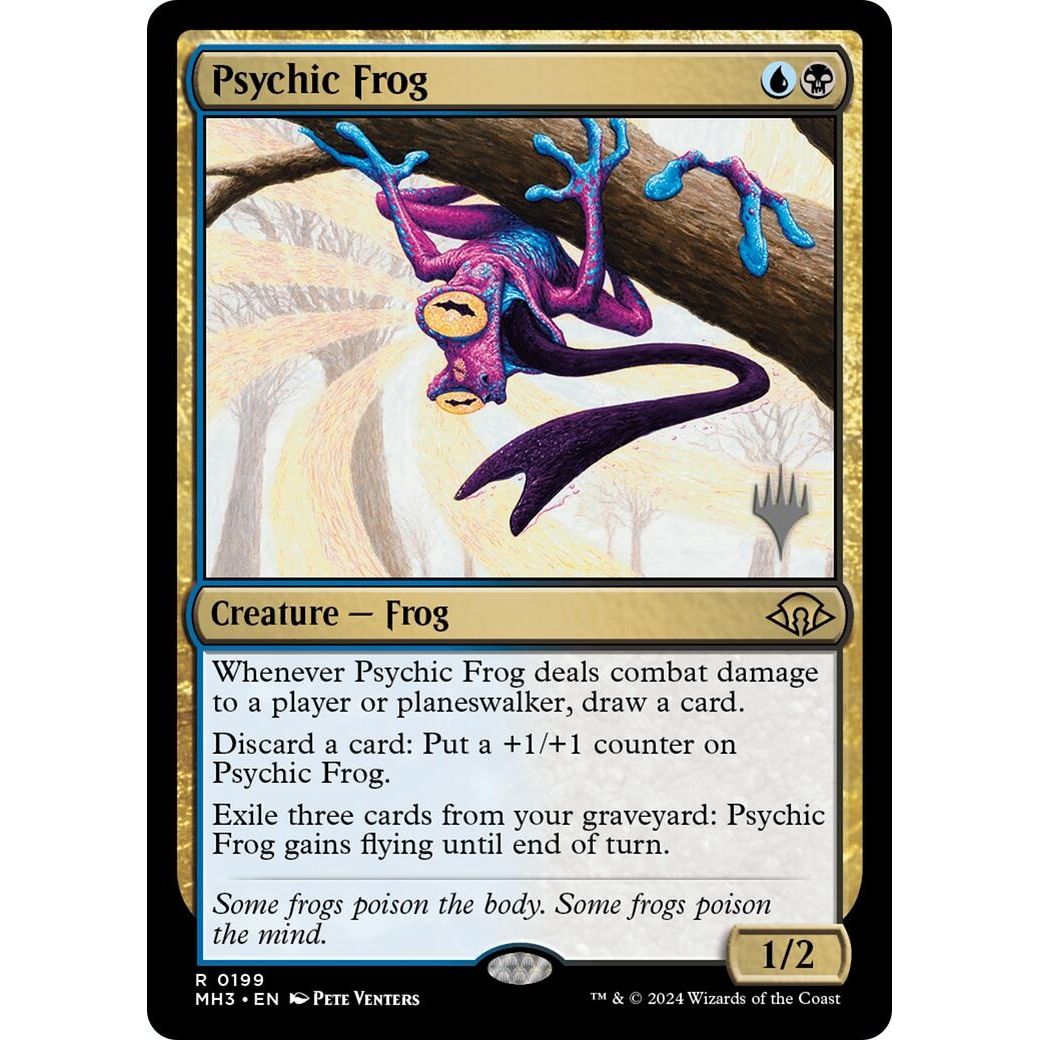 Image for Psychic Frog (199) (PPEOE) - Magic: The Gathering