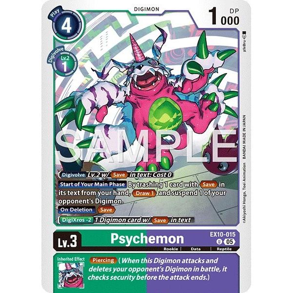 Image for Psychemon (EX10-015 U) (EX10) - Digimon Card Game