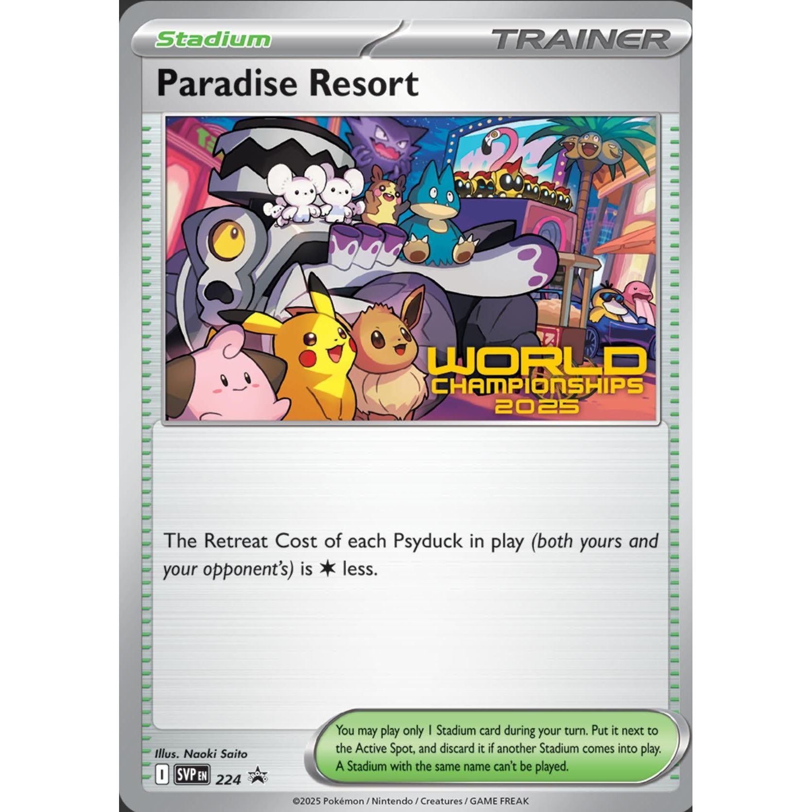 Image for Paradise Resort - 224 (World Championships 2025) (224) (SVP) - Pokemon