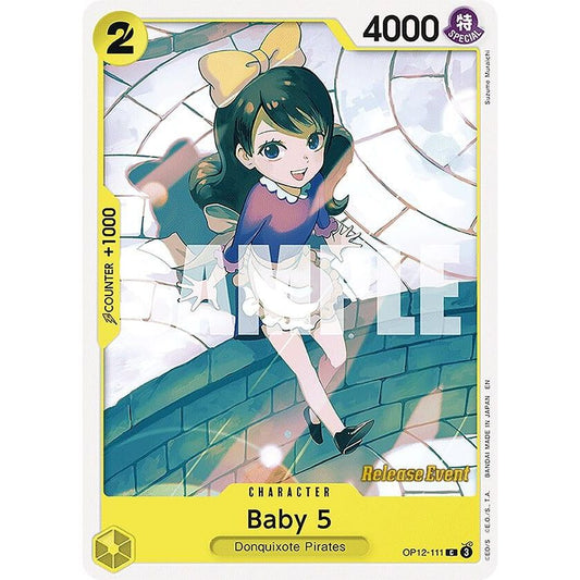 Image for Baby 5 (111) (OP12-111) (OP12 RE) - One Piece Card Game