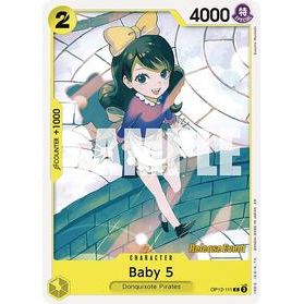 Baby 5 (111) - One Piece — Legacy of the Master Release Event Cards (003)