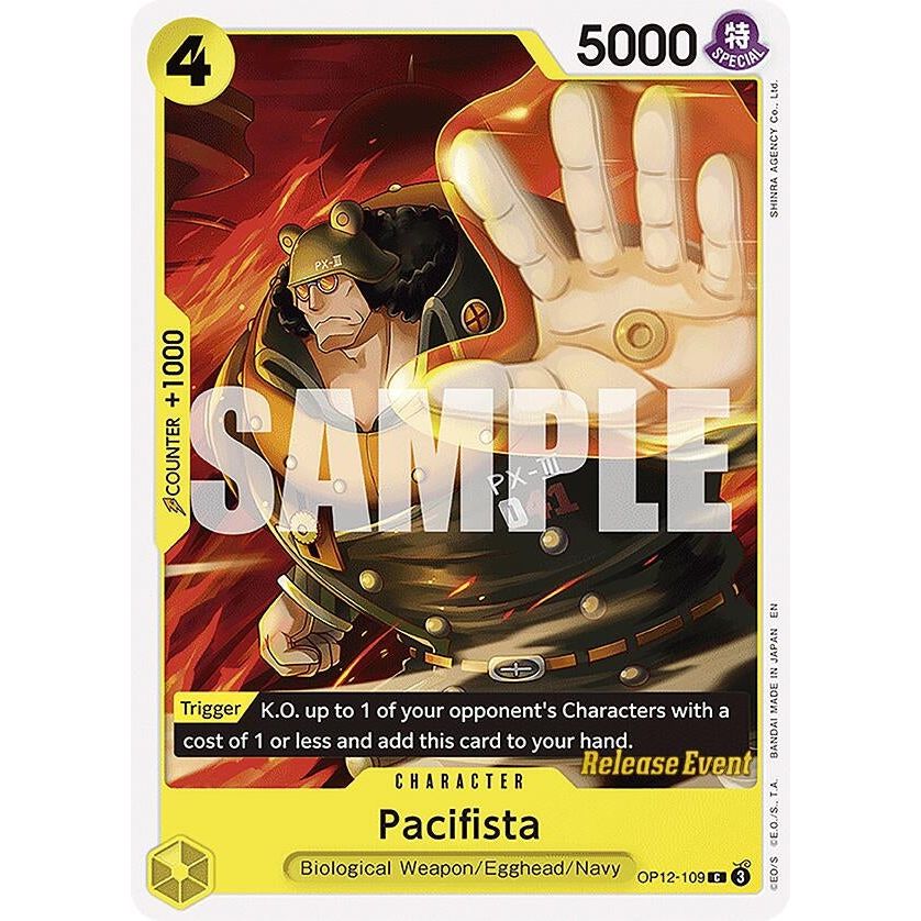 Image for Pacifista (OP12-109) (OP12 RE) - One Piece Card Game