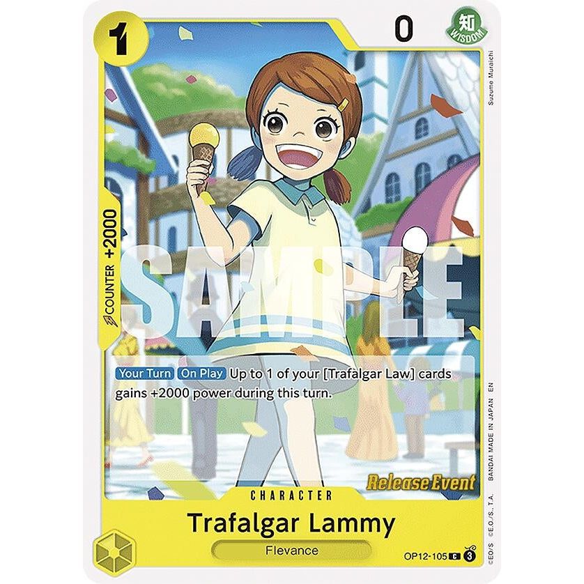 Image for Trafalgar Lammy (OP12-105) (OP12 RE) - One Piece Card Game