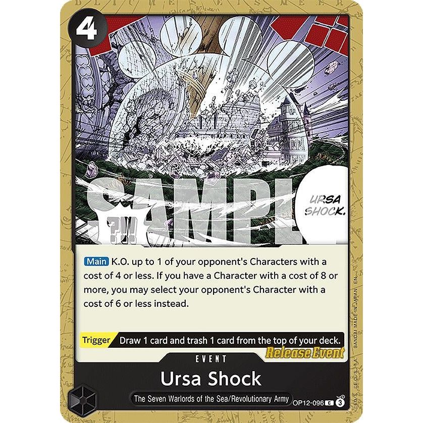 Image for Ursa Shock (OP12-096) (OP12 RE) - One Piece Card Game