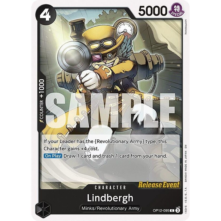 Image for Lindbergh (OP12-095) (OP12 RE) - One Piece Card Game