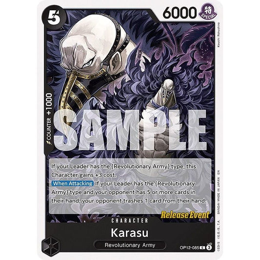 Image for Karasu (OP12-085) (OP12 RE) - One Piece Card Game