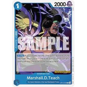 Marshall.D.Teach - One Piece — Legacy of the Master Release Event Cards (026)