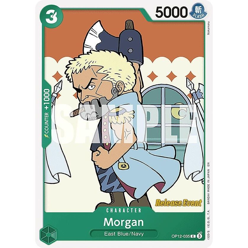 Image for Morgan (OP12-035) (OP12 RE) - One Piece Card Game
