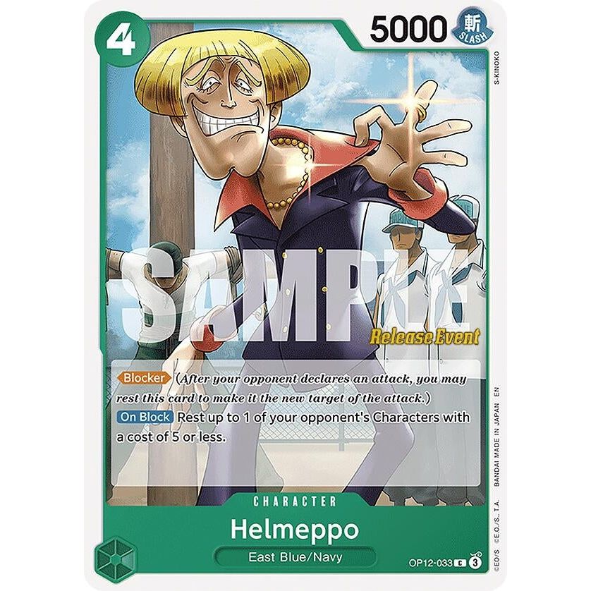 Image for Helmeppo (OP12-033) (OP12 RE) - One Piece Card Game