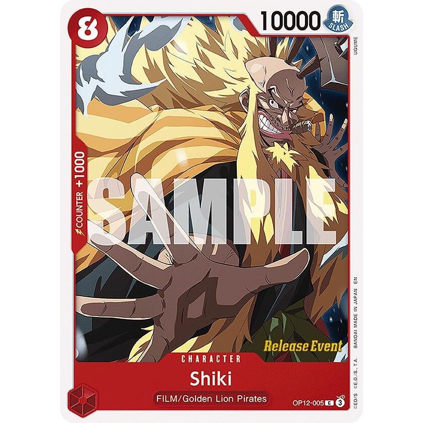 Image for Shiki (OP12-005) (OP12 RE) - One Piece Card Game