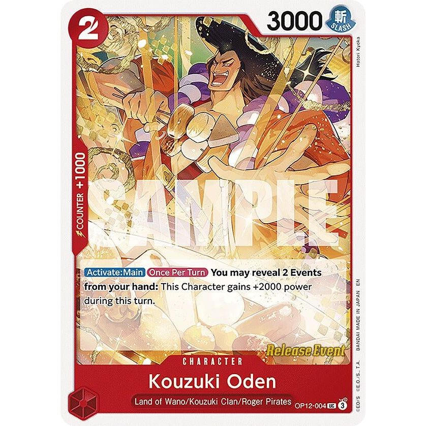 Image for Kouzuki Oden (OP12-004) (OP12 RE) - One Piece Card Game